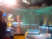 Television studio for talk show 